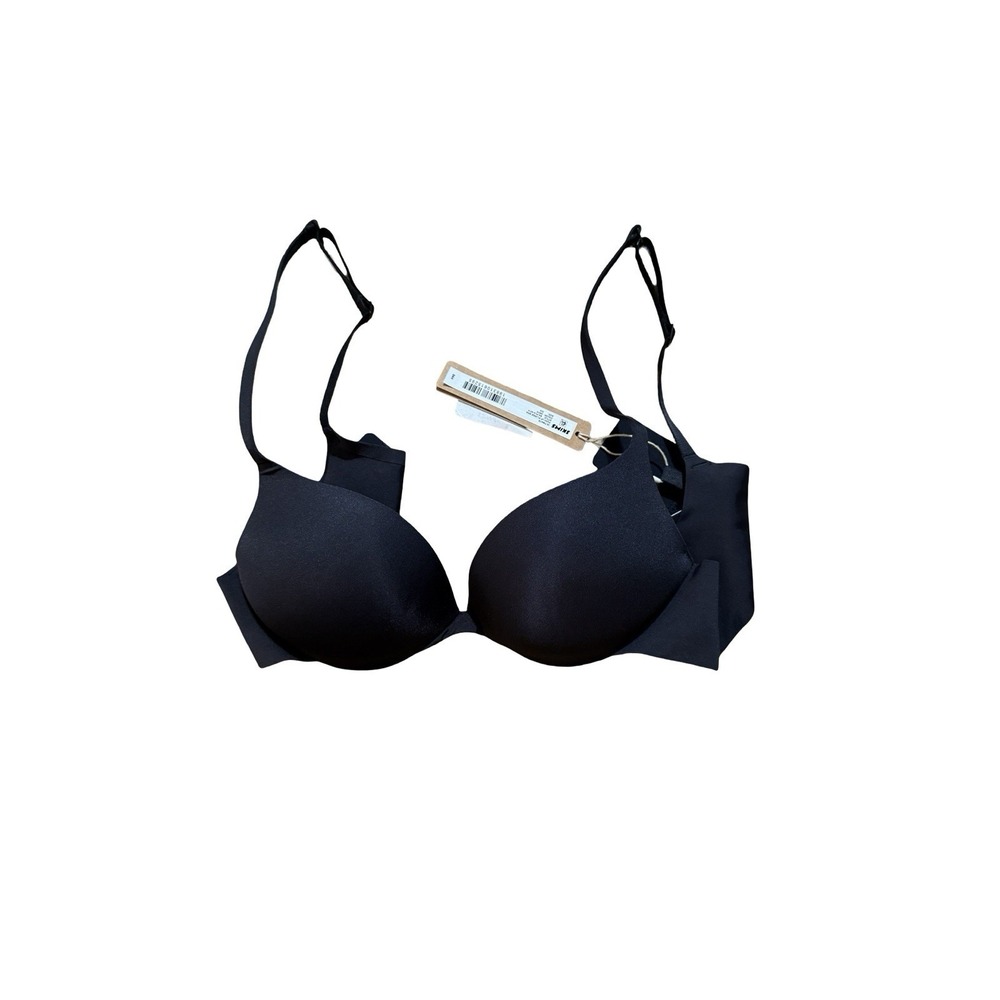 Skims Ultimate Push Up Plunge Bra - NWT - Onyx - 34A - Picture 2 of 4